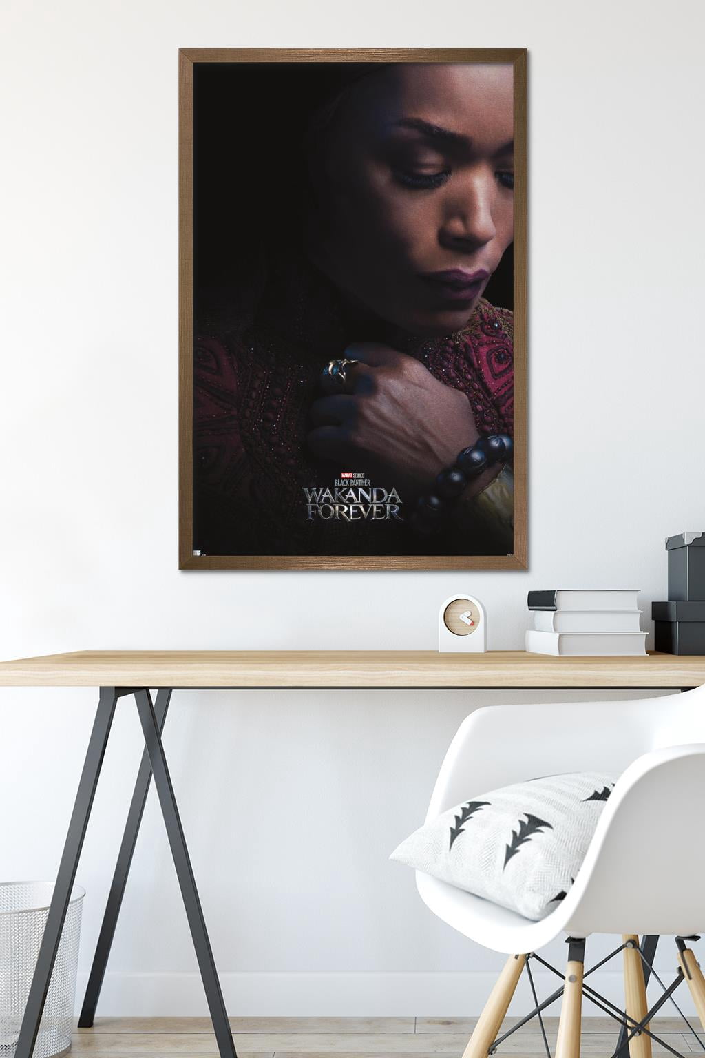 Marvel Black Panther: Wakanda Forever - Ramonda One Sheet Wall Poster, 22.375" x 34" Framed