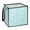 Pattern Of Snowflakes, variant on Home Organizer Foldable Fabric Storage Bin With Handle Pattern Of Snowflakes