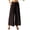 Dark Cofe, variant on Wide Leg Palazzo Pants for Women Dressy Summer Casual Elastic Waist Lounge Long Trousers with Pocket Dark Khaki-E1