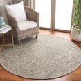 thumbnail image 2 of SAFAVIEH Micro-Loop Mana Medallion Area Rug, Light Blue/Beige, 6' x 6' Round, 2 of 7