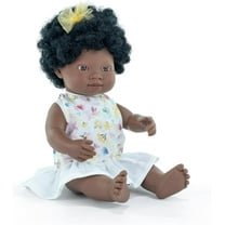 Miniland Baby Doll African girl 15'' (box) - My Friends & Me