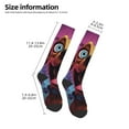 thumbnail image 2 of Rateoe Cartoon Big-Eyed Dog Pattern Women’s Knee High Crew Socks,Trouser Socks Comfortable, Breathable, Moisture-Wicking and Soft, 2 of 6