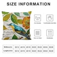 thumbnail image 5 of Qinduosi Bird and Flower Pattern Decorative Soft Throw Pillow Case Cushion Covers inches Pack of  (Bird), 5 of 5