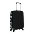 thumbnail image 3 of Balery Luggage Cover Blue Excavator Print Suitcase Covers for Luggage Elastic Washable Suitcase Protector Fits 18-32 Inch Luggage-Medium, 3 of 9