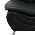 thumbnail image 4 of Trumanpick Leather Single Sofa Chair, Modern Comfy Sofa Couch for Living Room, Black, 4 of 6