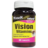 Mason Natural Vision Vitamines Suractivé Comprimés Antioxydant - 60 Ea