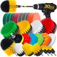 thumbnail image 1 of Juego de accesorios para brochas Holikme, 30 unidades, para lechada y azulejos, 1 of 7
