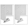 thumbnail image 4 of Unique Bargains Butée de Porte en Plastique Souple Antidérapant Marron, 4 of 4