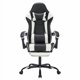 thumbnail image 2 of Silla de juego con reposapiés, silla de computadora ergonómica con reposacabezas y soporte lumbar, 2 of 5