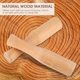thumbnail image 3 of Juego de mortero y maja de madera hechos a mano para procesar alimentos sin problemas, 3 of 8