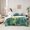 Green 01, variant on Homewish Rustic Nature Scenery Twin Bedding Sets 7-Piece, Green Pine Tree Bedding Comforter Set, Plant Botanical Reversible Sheet Sets, Ultra Soft Bedroom Decor