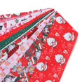 thumbnail image 4 of Cintas para el día de Navidad, cinta de grogrén/satén impresa para lazo de adornos para manualidades, 10 yardas, 72804, 4 of 4