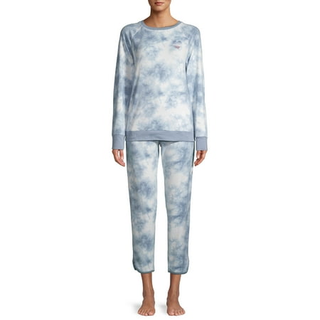 EV1 from Ellen DeGeneres Cloud Tie Dye Long Sleeve Pajama Set Women's