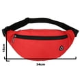 thumbnail image 2 of Sac Banane Imperméable avec Sangle Réglable pour Entraînement Voyage Course Décontractée, 2 of 5