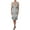Grey - gray, variant on Ralph Lauren Womens Sequin Floral Cocktail Dress, Grey, 4