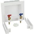 thumbnail image 2 of Oatey 38532 Washing Machine Outlet Box with 0.25 Turn Brass Ball Valves, 2 of 7