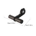 thumbnail image 4 of Alliage Route Vélo Guidon Extension Alliage Vélo de Montagne Route Support Anti-Rouille Extenseur Vélo Extérieur Support de Téléphone Portable avec Vis d'Installation Noir, 4 of 6