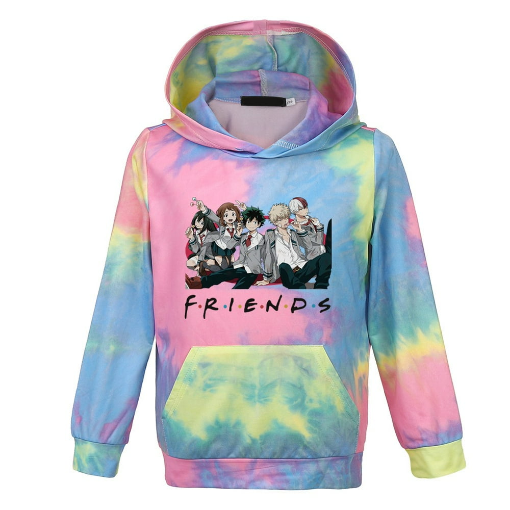 HeQu - HEQU Sunny Days Depot Kids My Hero Academia Tie Dye Hoodies