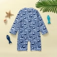 thumbnail image 4 of Maillot de Bain Bébé Bleu 2 Ans-3 Ans, 4 of 6