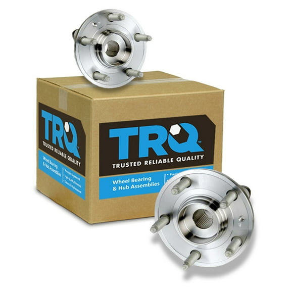 TRQ Front Wheel Hub & Bearing Pair Set for Ford 500 Five Hundred Taurus Mercury BHA50045