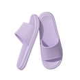 thumbnail image 4 of Willtoo House Slippers Non-Slip for Women Open-toe Shower Shoe Lightweight Soft Quiet Dorm Bedroom Slippers Memory Foam Sandals Women, 4 of 5