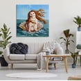 thumbnail image 2 of Stupell Industries Cat Ocean Seashell Scorpio Astrological Symbol Constellation Painting Gallery Wrapped Canvas Print Wall Art, Design by Lucia Heffernan, 2 of 7
