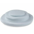 thumbnail image 3 of Felt Plate China Dividers Protectors White Extra Large Thick and Premium Soft Set of 96 24-10.5", 48-7.5", 24-5", 3 of 10