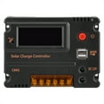 thumbnail image 1 of Solar Charge Controller 10a Solar Controller Solar Charging Controller DC 12V/24V 10A Solar Panel Charge Intelligent Controller Battery Regulator Dual USB, 1 of 8