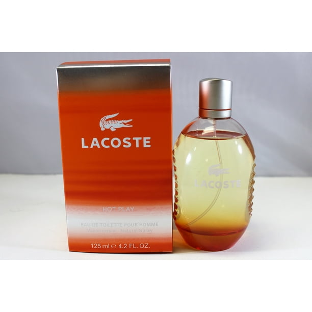 Lacoste Play De Toilette Pour Homme 4.2 oz / 125 ml New In Box - Walmart.com