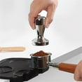 thumbnail image 6 of Linyer Stainless Steel Coffee Powder Tamper Spice Press Tool Reusable Distribution Detachable Hand Presser Kitchen DIY Cafe Bakery  53mm, 6 of 8