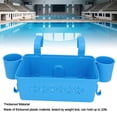 thumbnail image 4 of Poolside Storage Basket, Thickened Plastic 22lb Load Bearing Hanging Storage with Cup Holder for Framed Swimming Pools, 4 of 7