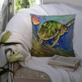 thumbnail image 3 of Carolines Treasures JMK1262PW1414 Loggerhead Sea Turtle Canvas Fabric Decorative Pillow, 3 of 4