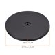 thumbnail image 2 of Base giratoria de 7 pulgadas con soporte de bola de acero Lazy Susan, girador negro, 1 paquete, 2 of 5
