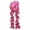 Pink-WLL-35cm, variant on Heatless Curl Bonnet With Long Ribbons No Slip Sleep Cap For Braids Long Hair Hair Protection For TravelBlack-35Cm