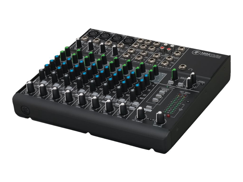 Mackie VLZ4 Series, 12-channel Mixer with Ultra-wide 60dB gain range and Onyx Mic Preamps (1202VLZ4)