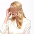 thumbnail image 5 of Double-sided imitation silk eye mask, elastic lunch break, sleep shading eye mask-style:style4;, 5 of 5