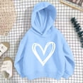 thumbnail image 5 of Timegard Girls Clothes Kids Hoodies Sweatshirts Print Long Sleeve Cute Pullover Fall Casual Loose Pullover Tops, 5 of 6