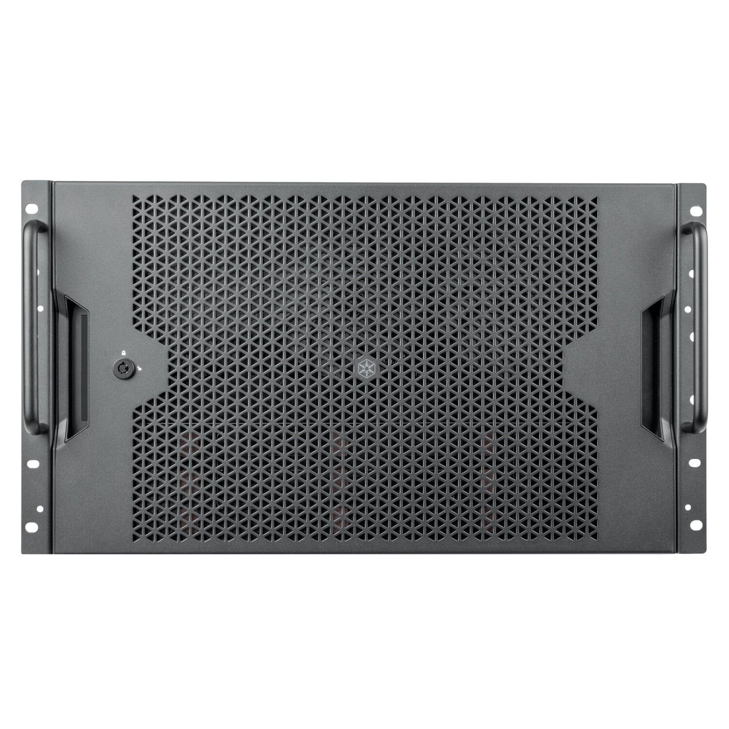 SilverStone RM61-312 6U 12-Bay Rackmount Chassis equipped with dual PSU