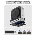 thumbnail image 3 of Dock Stand ORICO MiniDock Mac mini M4 Hub de aluminio 10 en 1, 3 of 5