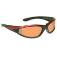 thumbnail image 2 of Bikershades Motorcycle Biker Riding Sunglasses Red Men Women Blue Block HD 2 Pairs, 2 of 5