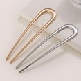 thumbnail image 3 of U Shaped Double Hairpin Fork for Women Metal Hair Clasp Alloy Accessory for Styling and Graceful Updos, 3 of 6