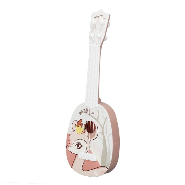Ukelele de juguete para niños, guitarra, instrumento musical de iluminación, educación temprana, regalo tipo 1