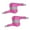 Rose Red, variant on Tnobhg 2 Pcs Children Sports Elbow Pads Breathable Fabric Shockproof Anti-slip Fasten Tape Detachable Silicone Pad Brace Joint Pain Bruise Protection Tennis Jogging Arm Sleeve Wrap