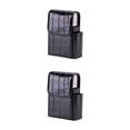 thumbnail image 1 of jesticaly Easy To Close And Open PU Cigarette Case For Business Cards Business Card Case Cigarette Cases Alligator black 2Set, 1 of 6