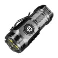 thumbnail image 2 of Mini linterna de mano, lámpara recargable, linterna LED, antorcha de Camping para mochilero, tienda, senderismo, viajes, iluminación exterior, 2 of 7