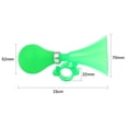 thumbnail image 3 of REGALWOVEN Bicycle Bell Cycling Air Horn Bike Alarm Green Bugle Trumpet Loudspeaker for 7/8" Handlebar, 3 of 3