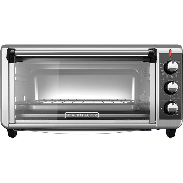 HORNO TOSTADOR 8 REBANADAS B&D Black & Decker TO3250XSB//