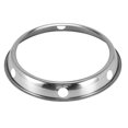 thumbnail image 1 of Soporte universal para sartén wok, soporte para wok, anillo para wok, fondo redondo metálico, tamaño universal para freír en estufa, color plateado, 1 of 5