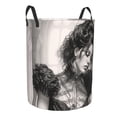 thumbnail image 7 of ZICANCN Laundry Basket Organizer, Woman Portrait Beauty Collapsible Hamper for Bathroom Bedroom Laundry Room, Small Size, 7 of 7
