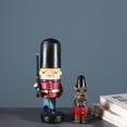 thumbnail image 3 of Wooden Nutcracker and Dog Figures Traditional Nutcracker Decor Ornament, 3 of 7